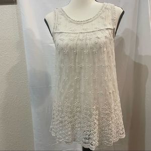 H&C Collection Women's Size S Sleeveless‎ Blouse